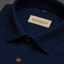 Load image into Gallery viewer, Navy Blue - Corduroy Shirt