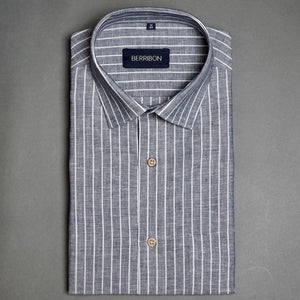 Delta - Striped Linen Shirt