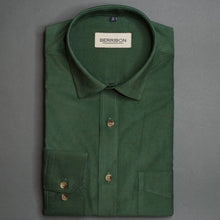 Load image into Gallery viewer, Moss - Green Corduroy Shirt