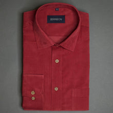Load image into Gallery viewer, Crimson - Corduroy Shirt