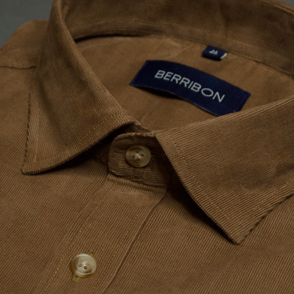 Dravite - Brown Corduroy Shirt